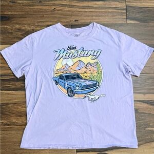 Ford Mustang Light Purple T-Shirt